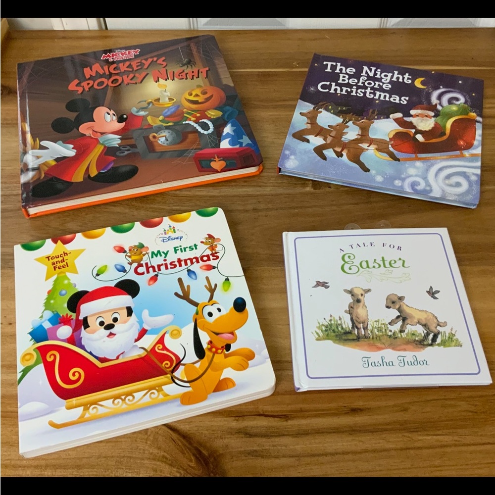 Disney & Other Holiday Storybook Collection Set, Book, Lot of 4 Brand New!